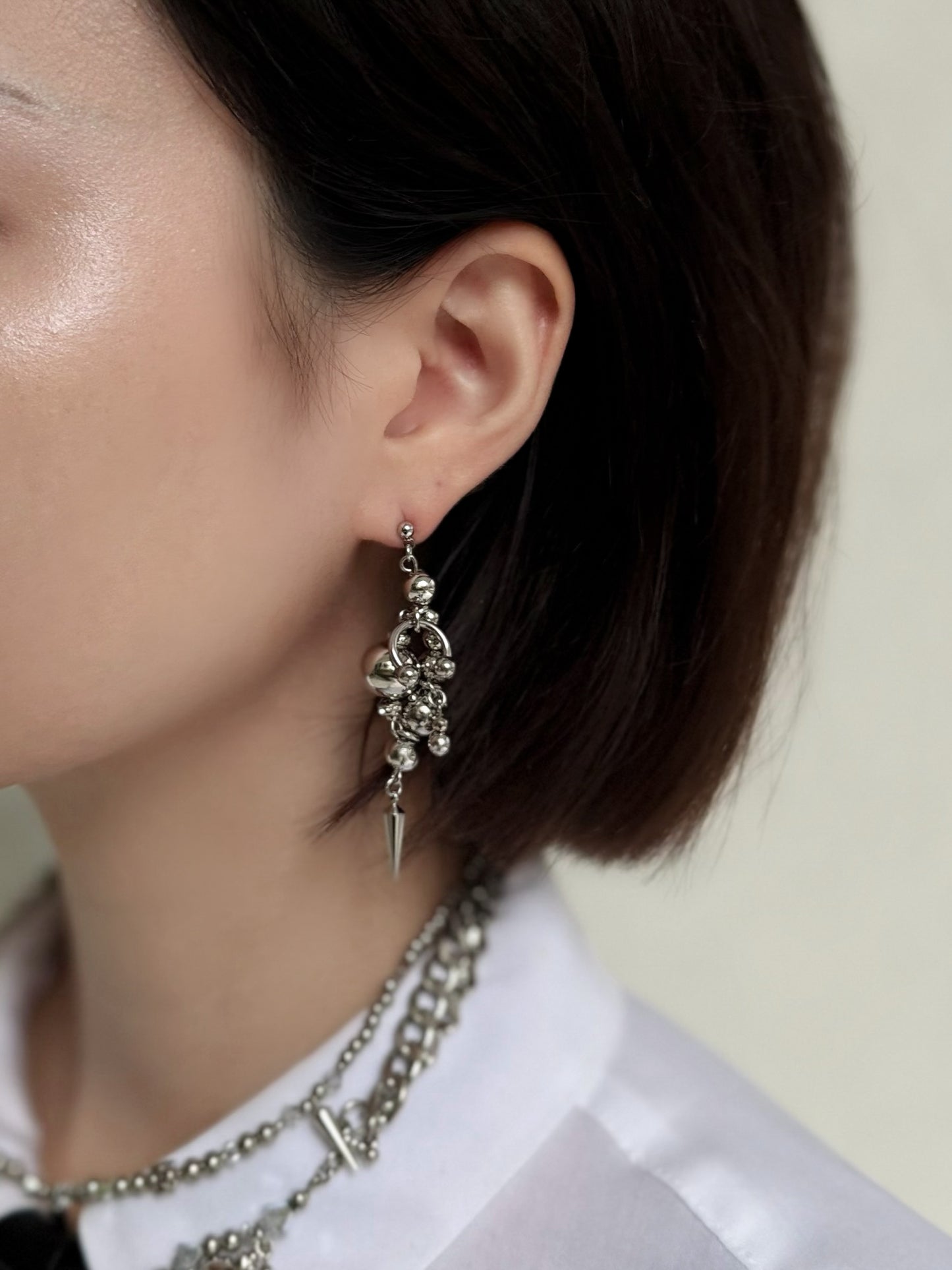 lulu wave pierce (silver)