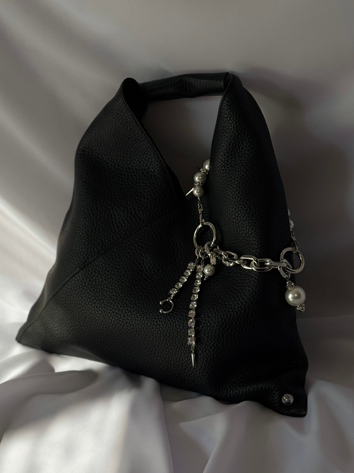 spike multi-way bag  charm (gold)