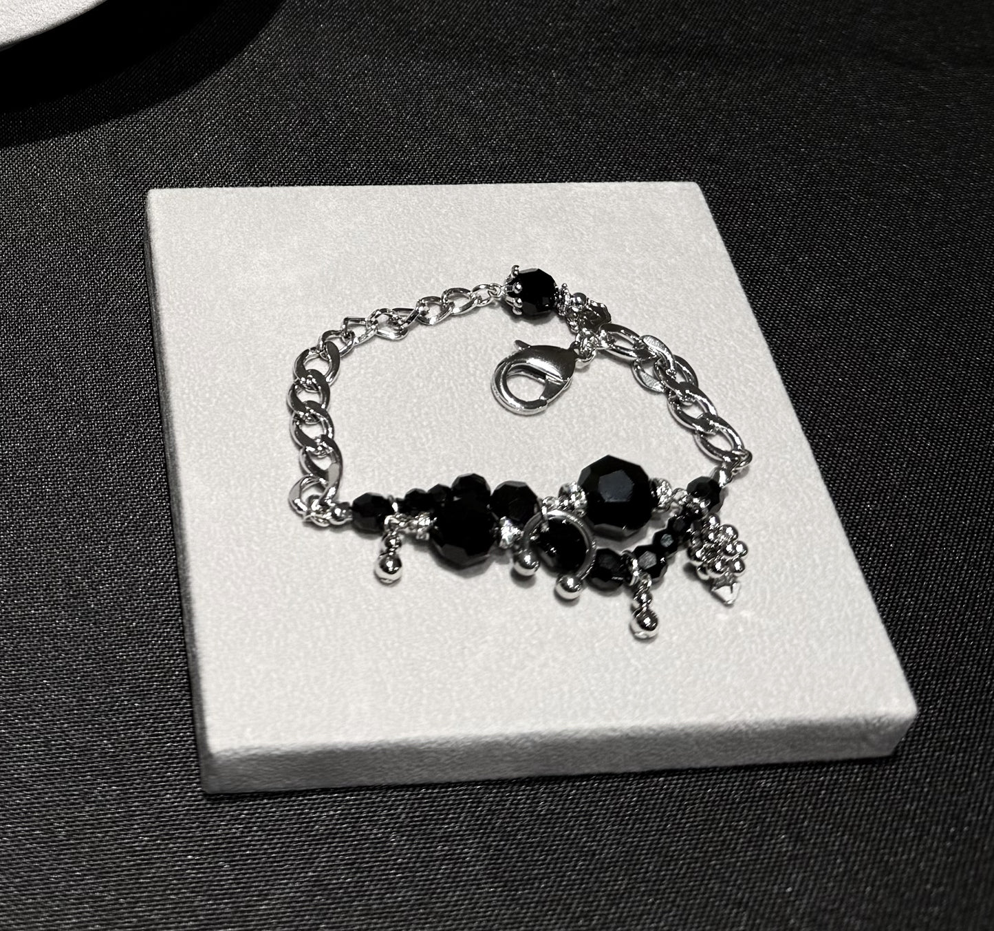 wave bracelet (black)